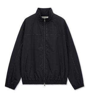 EMBROIDERY BACK LOGO JUMPER IN BLACK