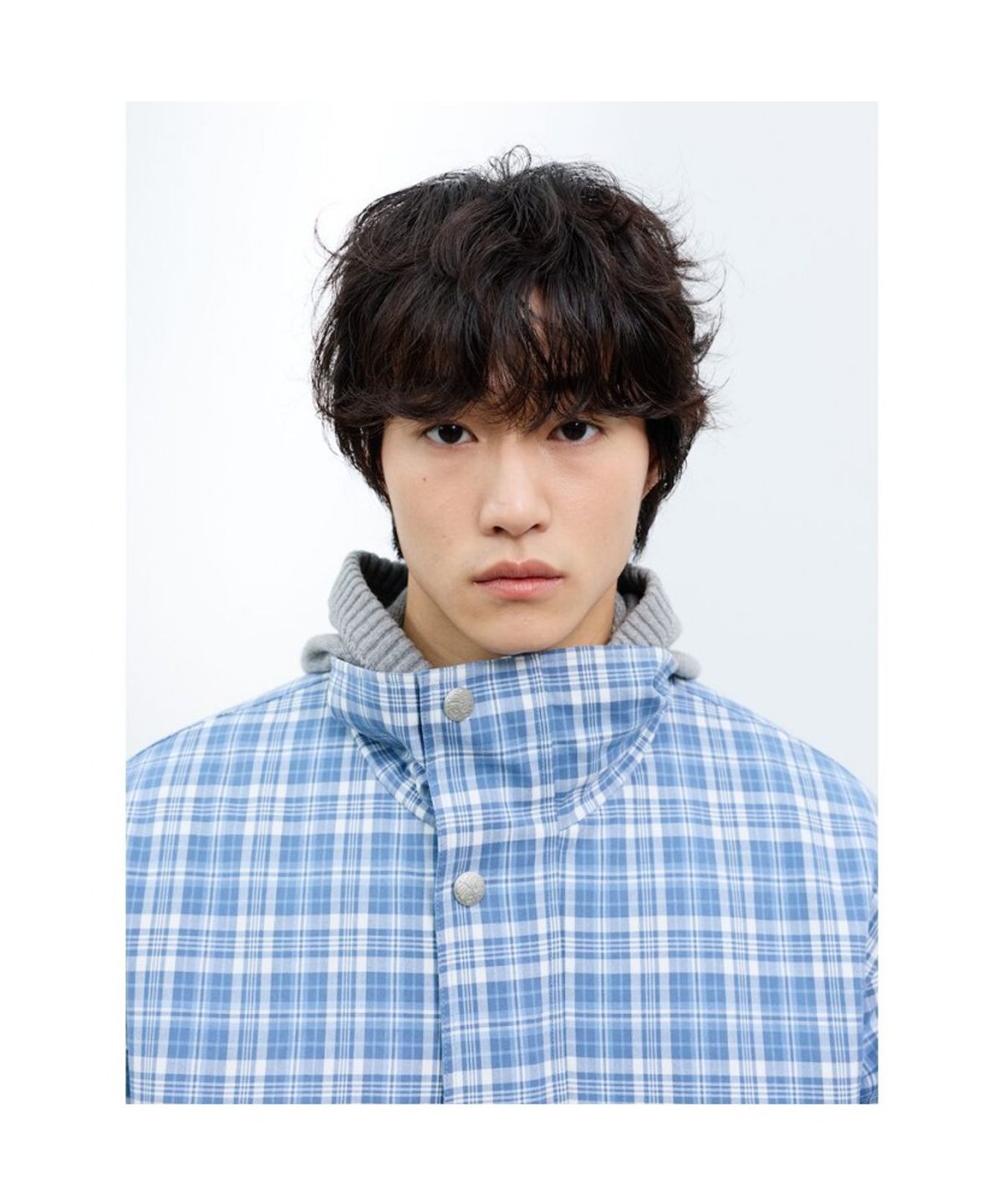 샌드 사운드(SAND SOUND) (UNISEX) 체크 요트 파카 스카이 블루