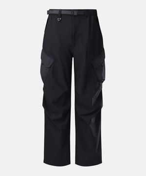 남성 나일론 와이드핏 카고 팬츠 TLPNS26431BLK