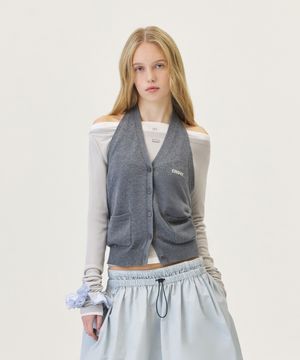 BIRCH HALTER KNIT (GRAY)