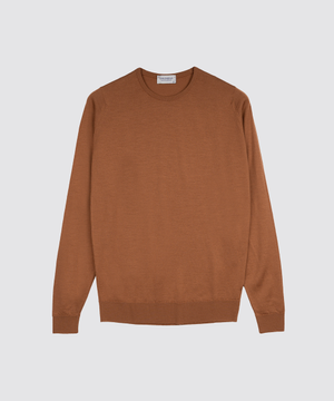 LUNDY Merino Wool Round Neck Knit Heritage One 9 Colors