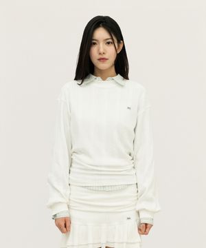 AUDREY L/S T-SHIRT (IVORY)