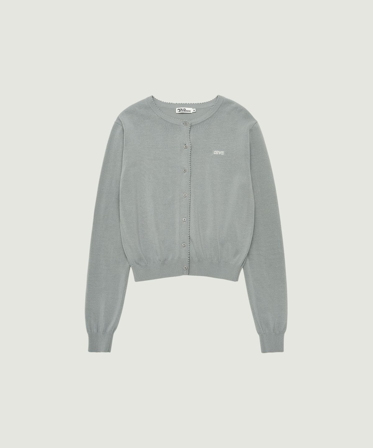 그로브(GROVE) LEAF CARDIGAN (GRAY)