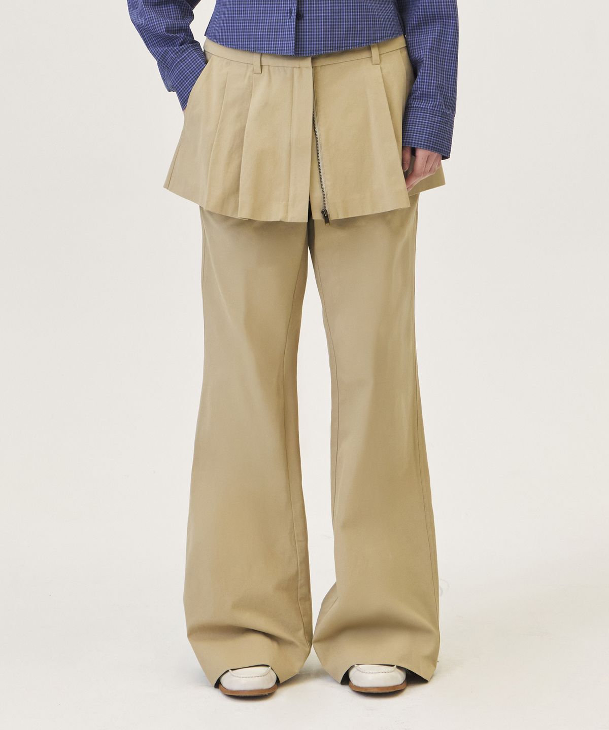 그로브(GROVE) TYRA SKIRT (BEIGE)