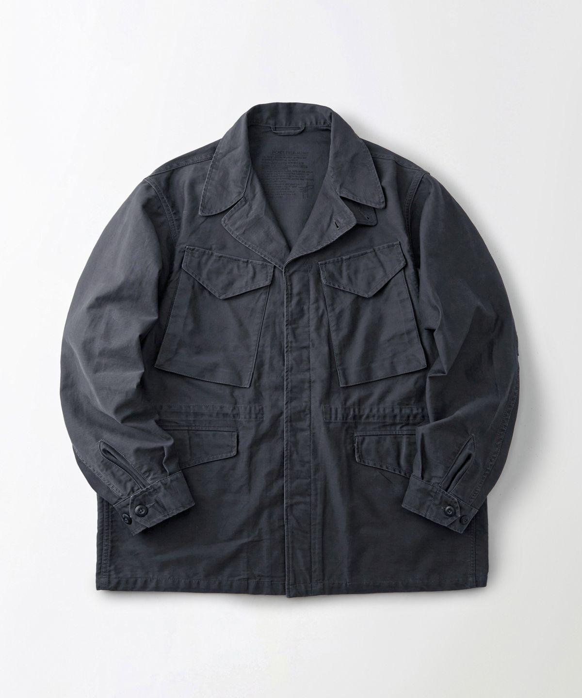 아웃스탠딩(OUTSTANDING) [MUT lab] M-1943 FIELD JACKET_CHARCOAL