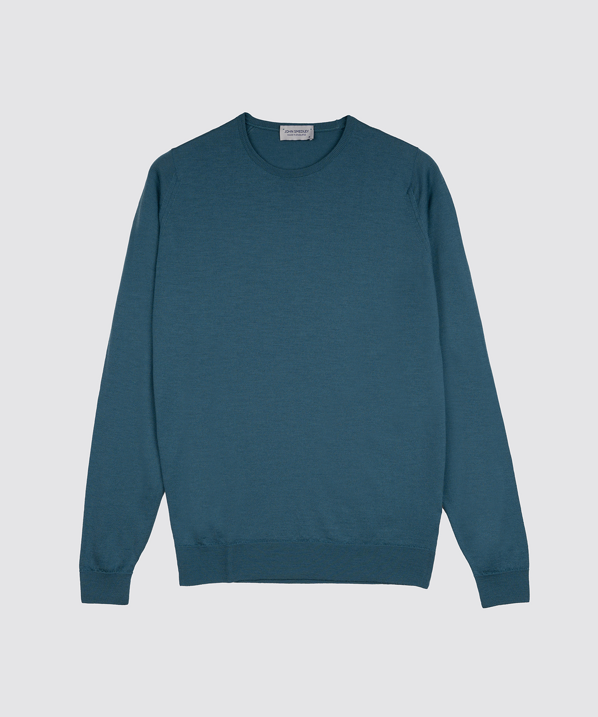 존 스메들리(JOHN SMEDLEY) LUNDY Merino Wool Round Neck Knit Heritage Two 11 Colors
