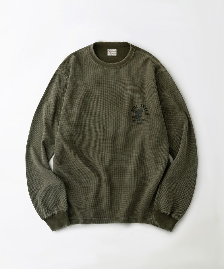 MOT SERIES LONG SLEEVE(HOLLISTER)_VINTAGE OLIVE