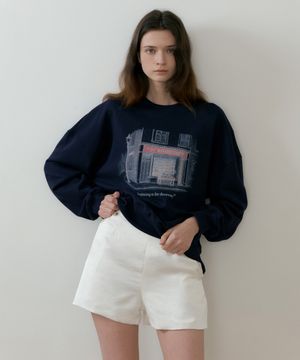 BATD SATIN SHORTS WHITE