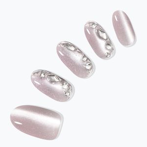 데싱디바 매직프레스 러스트 베일 (아몬드) 네일팁