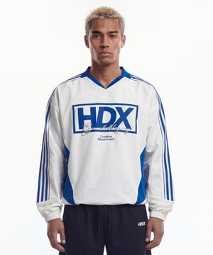 컬러 서밋 박스 웜업 저지 롱 슬리브 (White)