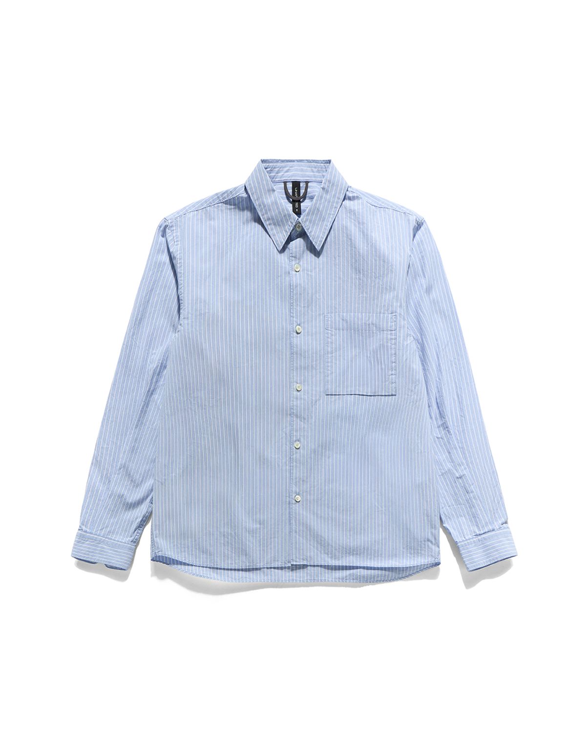 언어펙티드 에센셜(UNAFFECTED ESSENTIAL) EASY COMFORT SHIRT / WHITE & BLUE STRIPE
