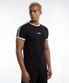 이지 머슬핏 트랙 링거 숏 슬리브 (Black)