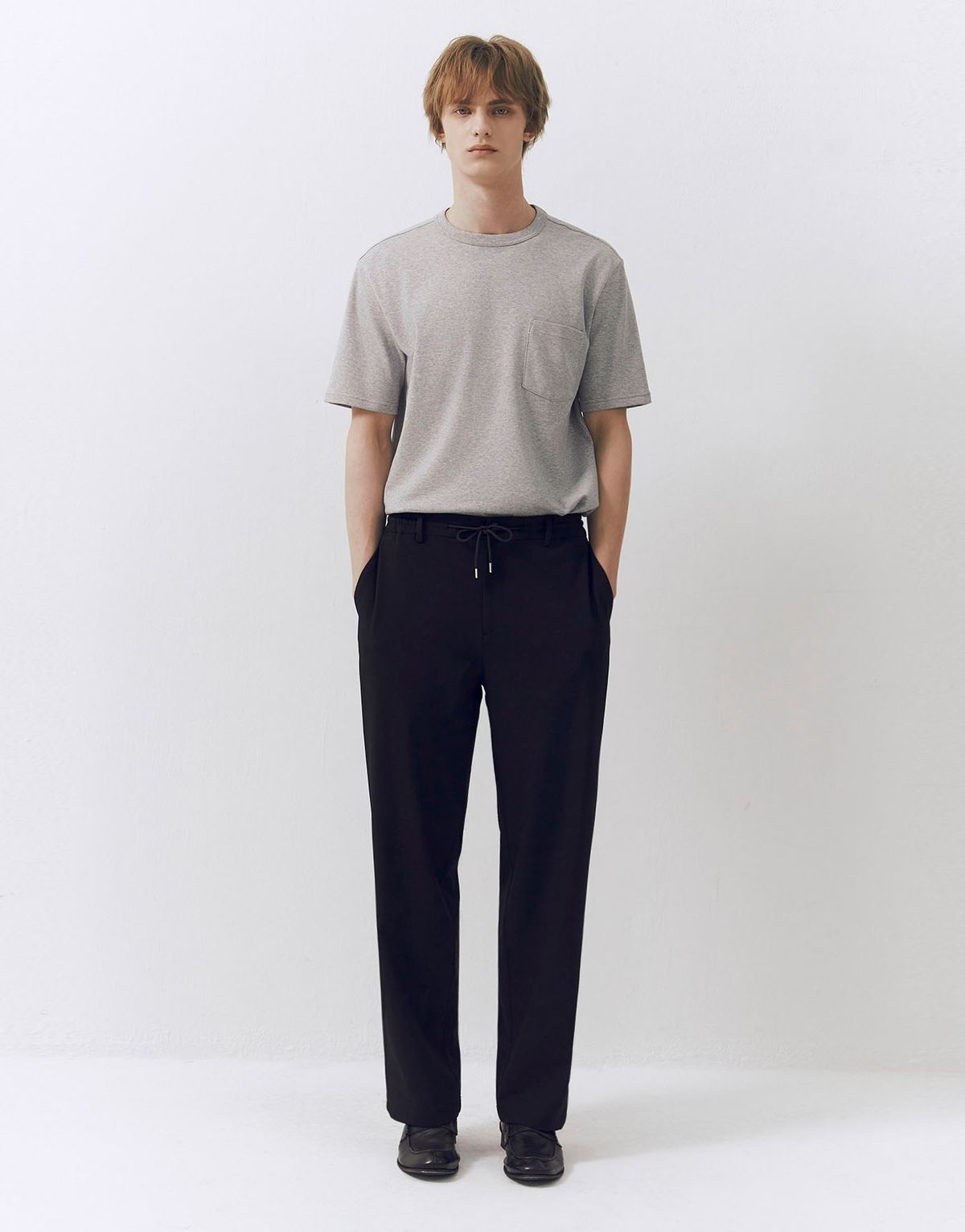 컨셉원(CONCEPTS1ONE) 프리미엄 밴딩 와이드 슬랙스 10116504/116504 [2color]