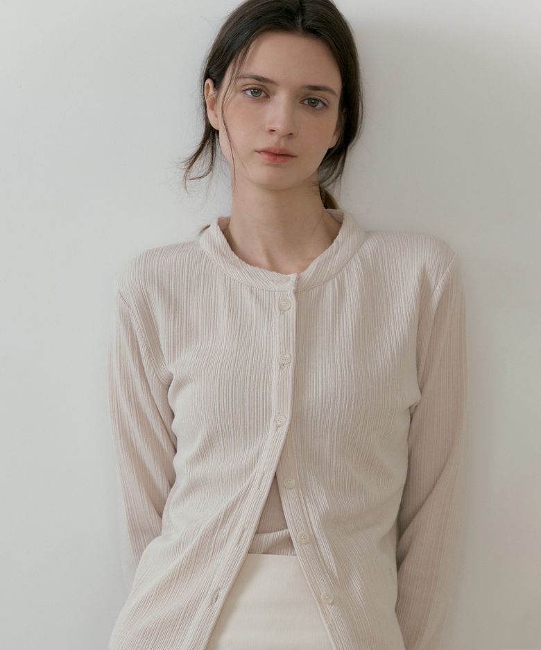BATD CARDIGAN WITH SLEEVELESS CREAM