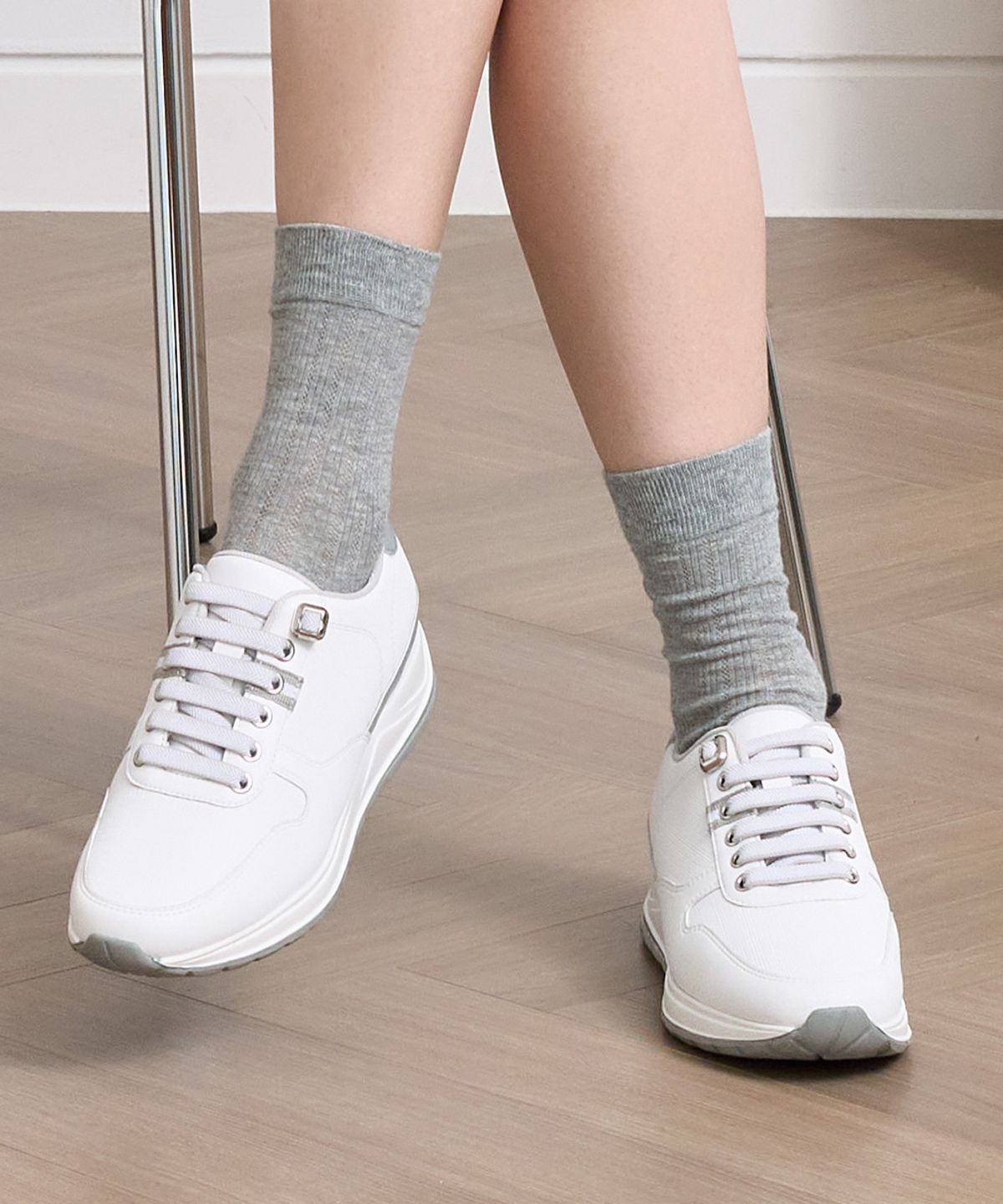 엘칸토(ELCANTO) 마쯔 여성 데일리 엑티브 스니커즈 3.5cm LCWS20M613