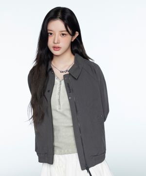 우먼스 브이넥 헨리 롱슬리브 베이지 SDFILCQ46BEG