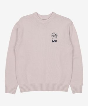 라운드넥 버디리 니트 라이트 그레이 S