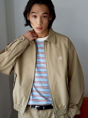 데끼 디테일 블루종 자켓(베이지)