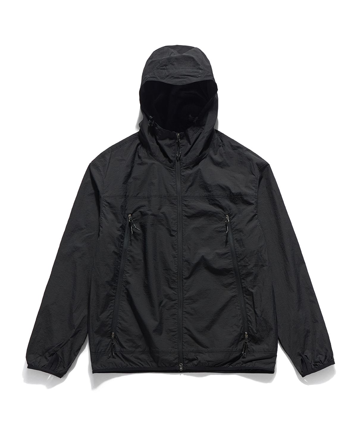 언어펙티드 에센셜(UNAFFECTED ESSENTIAL) LS COMFORT WINDBREAKER / BLACK