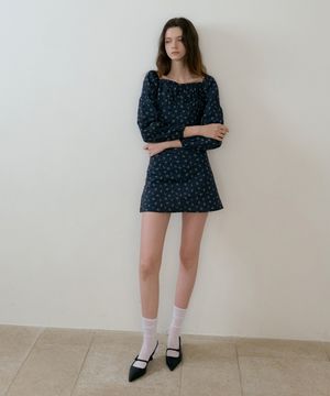 BATD FLOWER FRONT BANDING MINI OPS NAVY