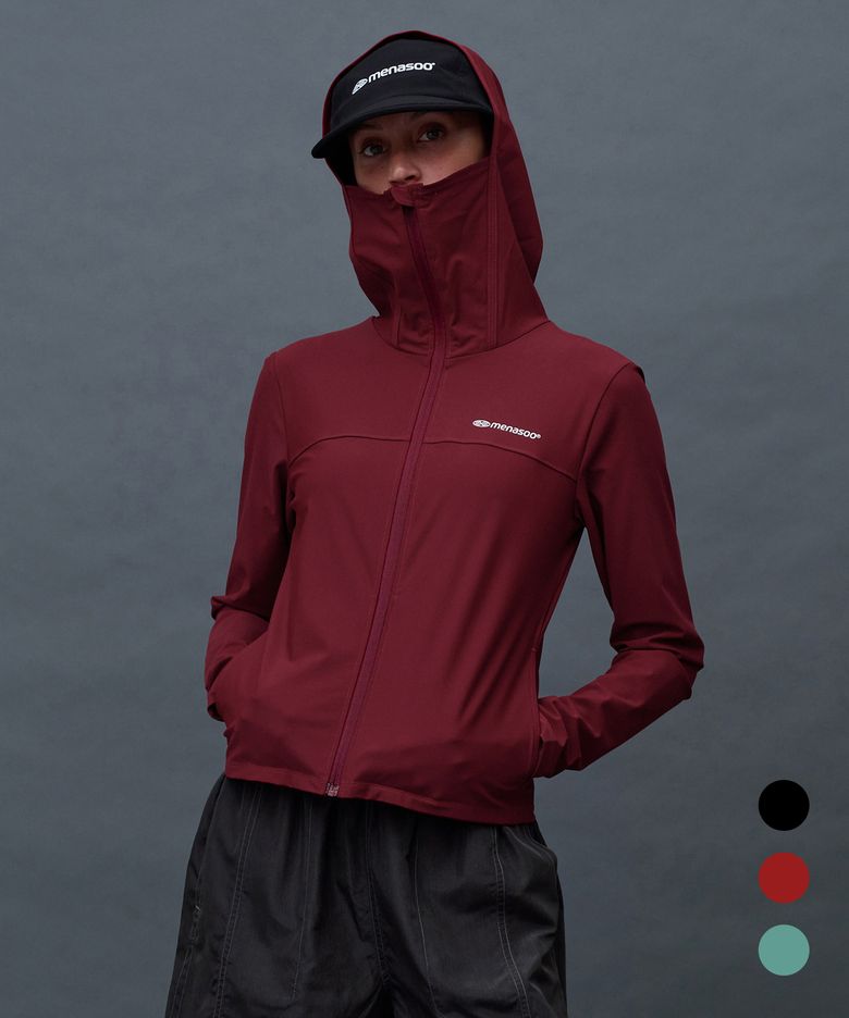 Face Cover Zip Up Jersey
