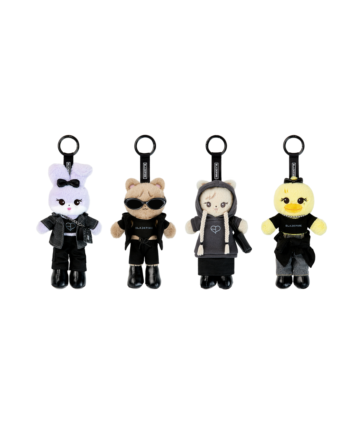 BLACKPINK(BLACKPINK) [BPCOLLECTION] BLACKPINK CHARACTER PLUSH KEYRING_LONG