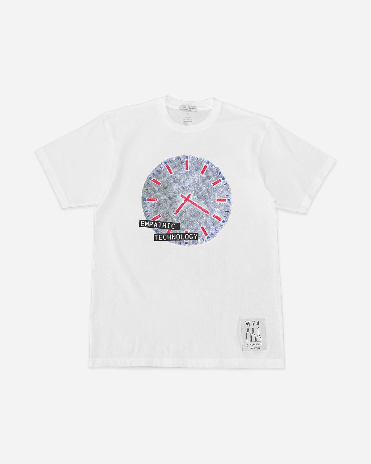티셔츠 갤러리(TSHIRTS GALLERY) [17s FINE] Retro Empathic Technology 반팔 티셔츠 - Analog Watch