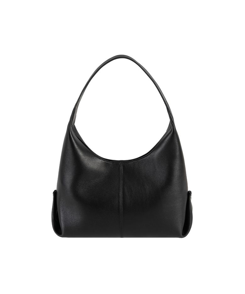 SIAC3076 Lambskin Flow Bag M_Black