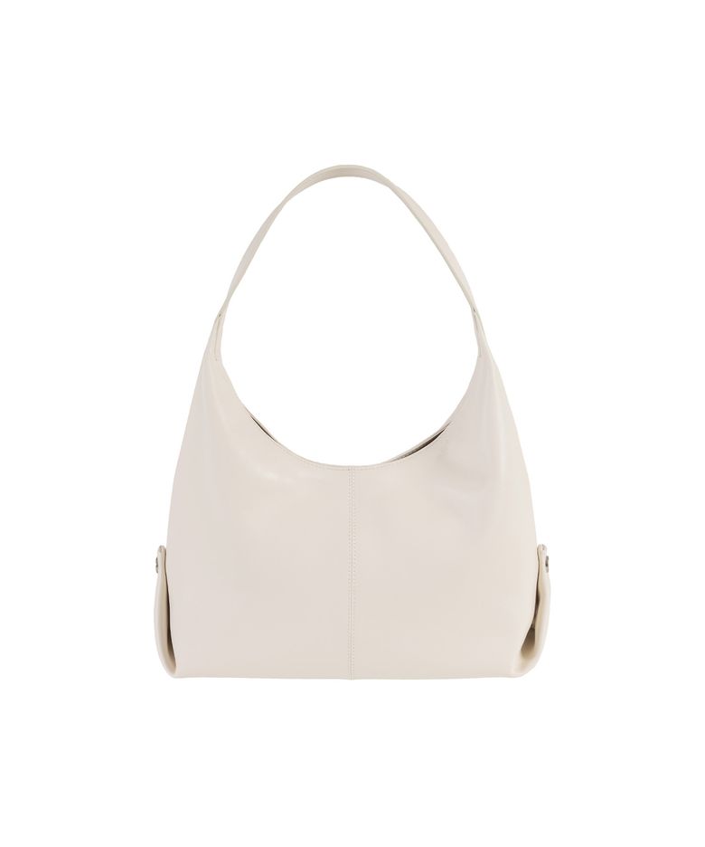 SIAC3076 Lambskin Flow Bag M_Ivory