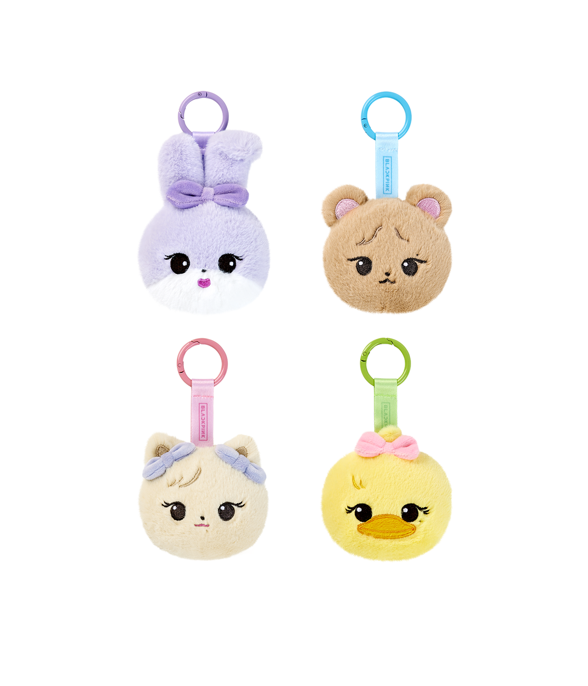 블랙핑크(BLACKPINK) [BPCOLLECTION] BLACKPINK CHARACTER MIRROR KEYRING