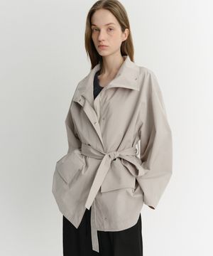 PAIGE UTILITY JACKET (LIGHT GREY)