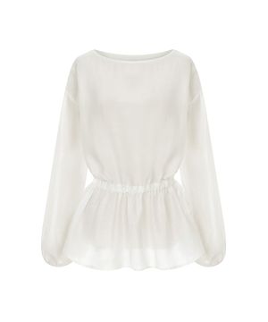 시스루페플럼블라우스_P6ABL021C