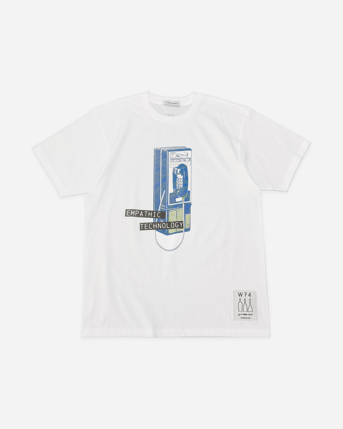 티셔츠 갤러리(TSHIRTS GALLERY) [17s FINE] Retro Empathic Technology 반팔 티셔츠 - Public Phone