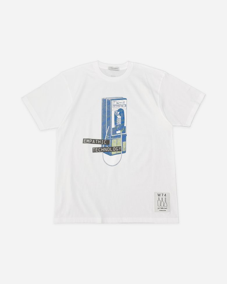 [17s FINE] Retro Empathic Technology 반팔 티셔츠 - Public Phone