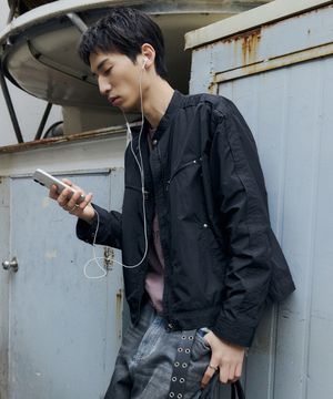 LIGHT-WEIGHT RIDER JACKET BLACK