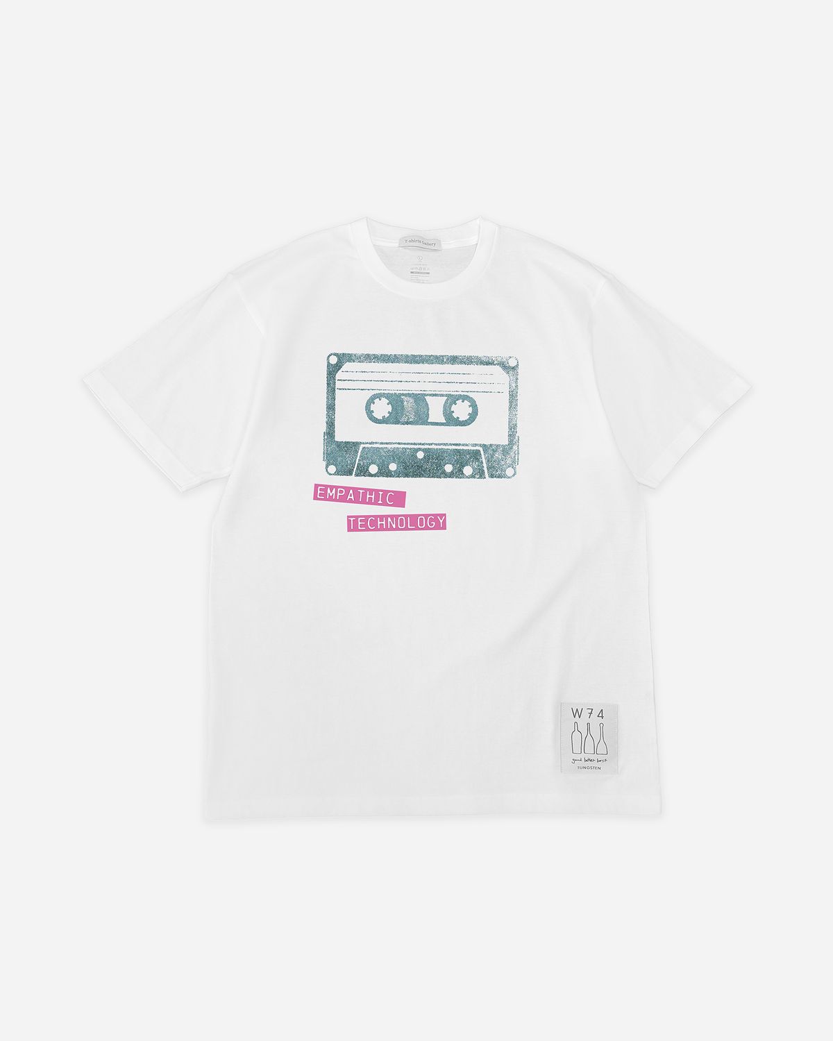 티셔츠 갤러리(TSHIRTS GALLERY) [17s FINE] Retro Empathic Technology 반팔 티셔츠 - Cassette Tape