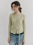 Wrap Cardigan T-Shirt, Light Green