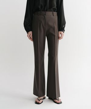 BELL BOTTOM PANTS (CHARCOAL)