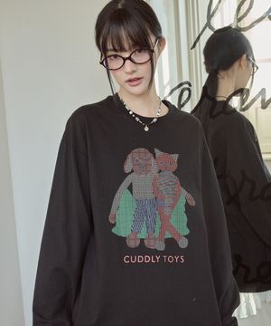 커들리토이 롱슬리브 블랙