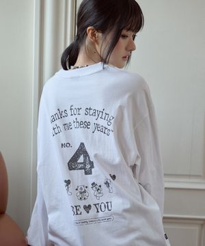 비러브 롱슬리브 화이트