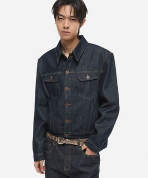 레가시 데님 자켓 인디고