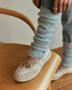 로마리 발레리나 스트링 메리제인 아이보리 FLOTGA1W72