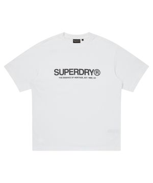 코어 로고 티셔츠 화이트