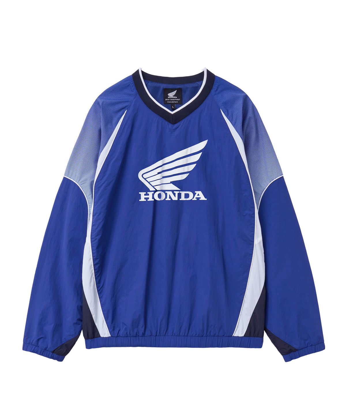 핍스 모터사이클(PHYPS MOTORCYCLE) Speed Track nylon Long sleeve Blue