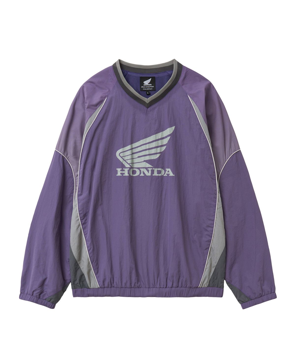 핍스 모터사이클(PHYPS MOTORCYCLE) Speed Track nylon Long sleeve Vintage Purple
