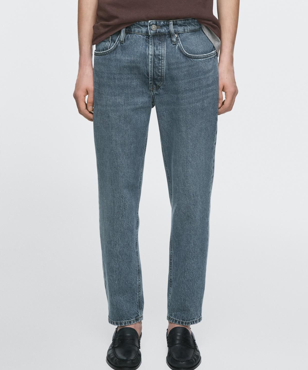 마시모두띠(MASSIMO DUTTI) 슬림 크롭핏 진