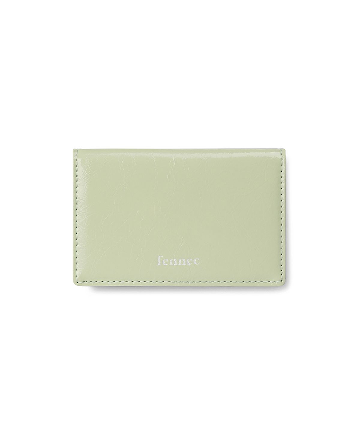 페넥(FENNEC) CRINKLE SOFT CARD CASE - PISTACHIO