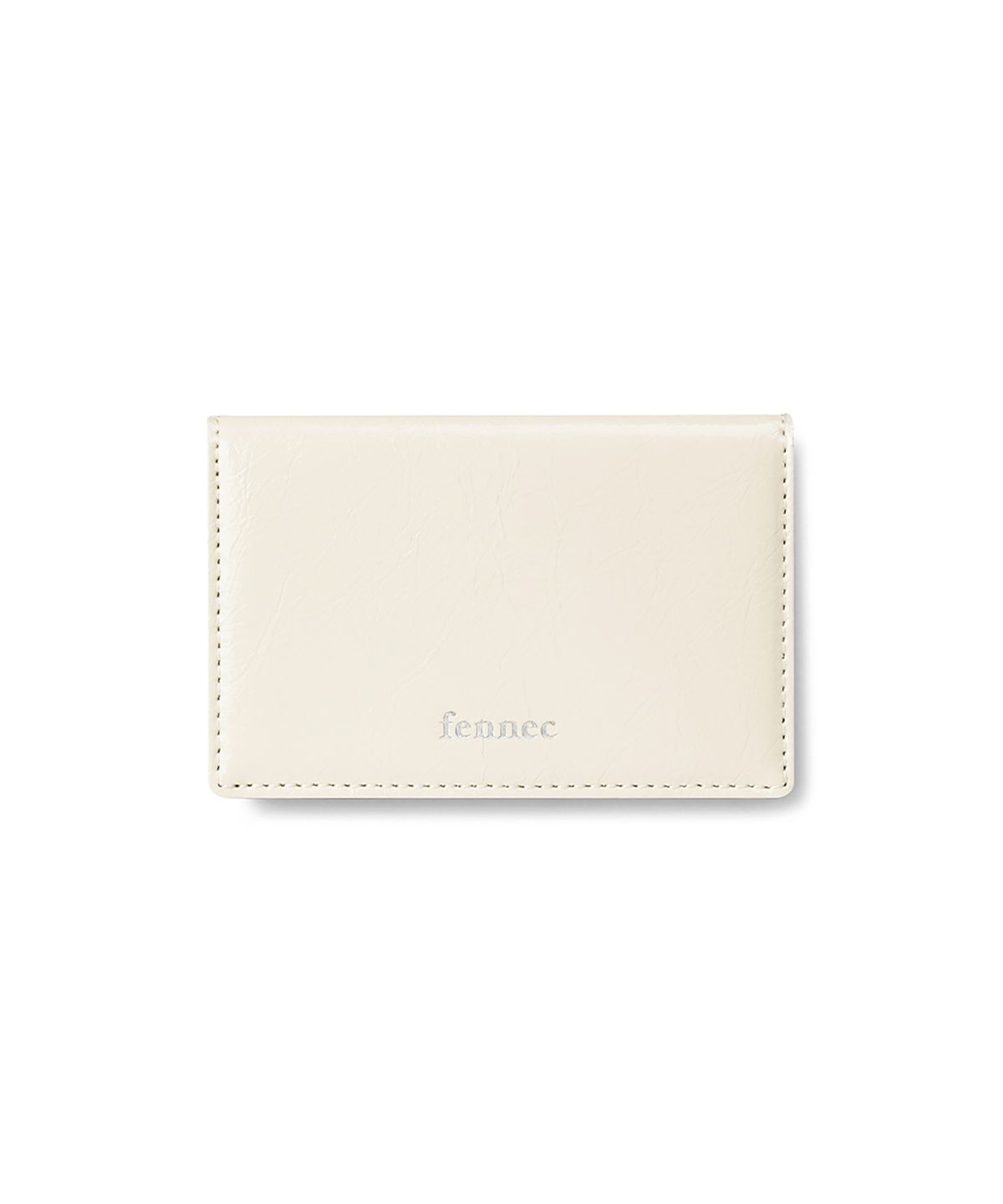페넥(FENNEC) CRINKLE SOFT CARD CASE - VANILLA