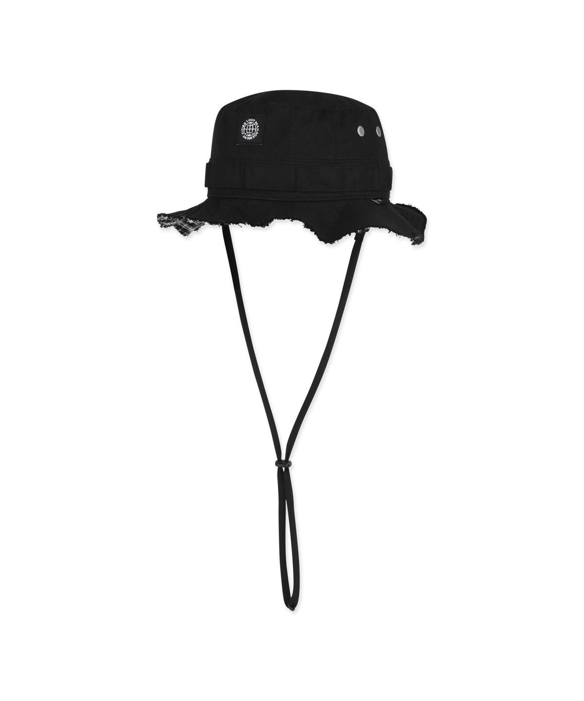 엘엠씨(LMC) RAW EDGE CHECK BOONIE HAT black
