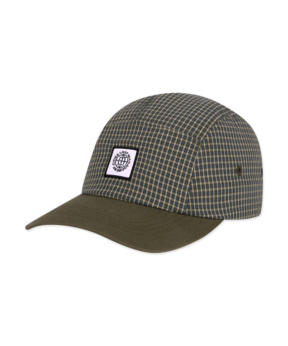 엘엠씨(LMC) GLOBE LABEL POINT CAMP CAP brown
